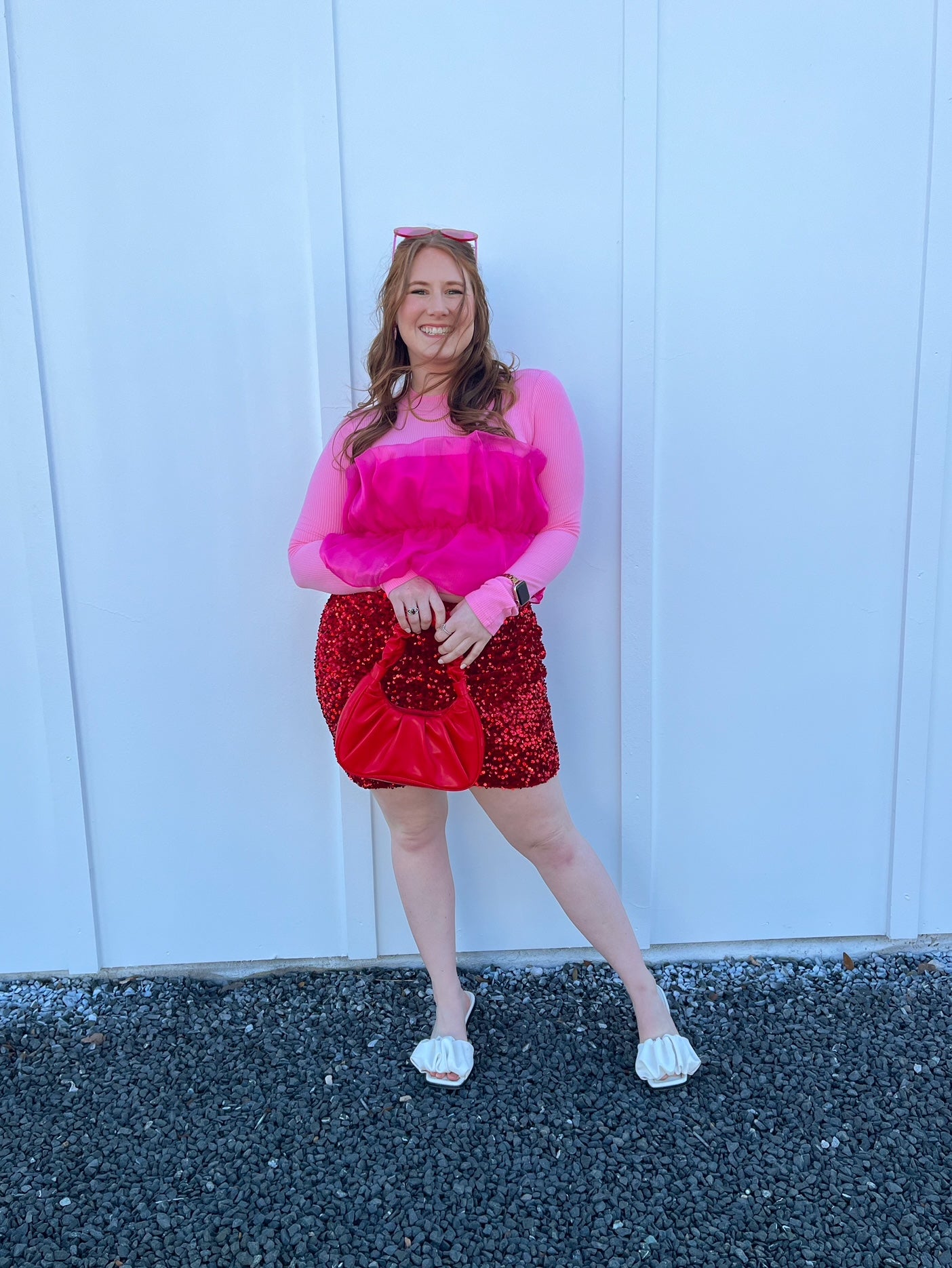 Blooms Pink Tube Top (S-2X)