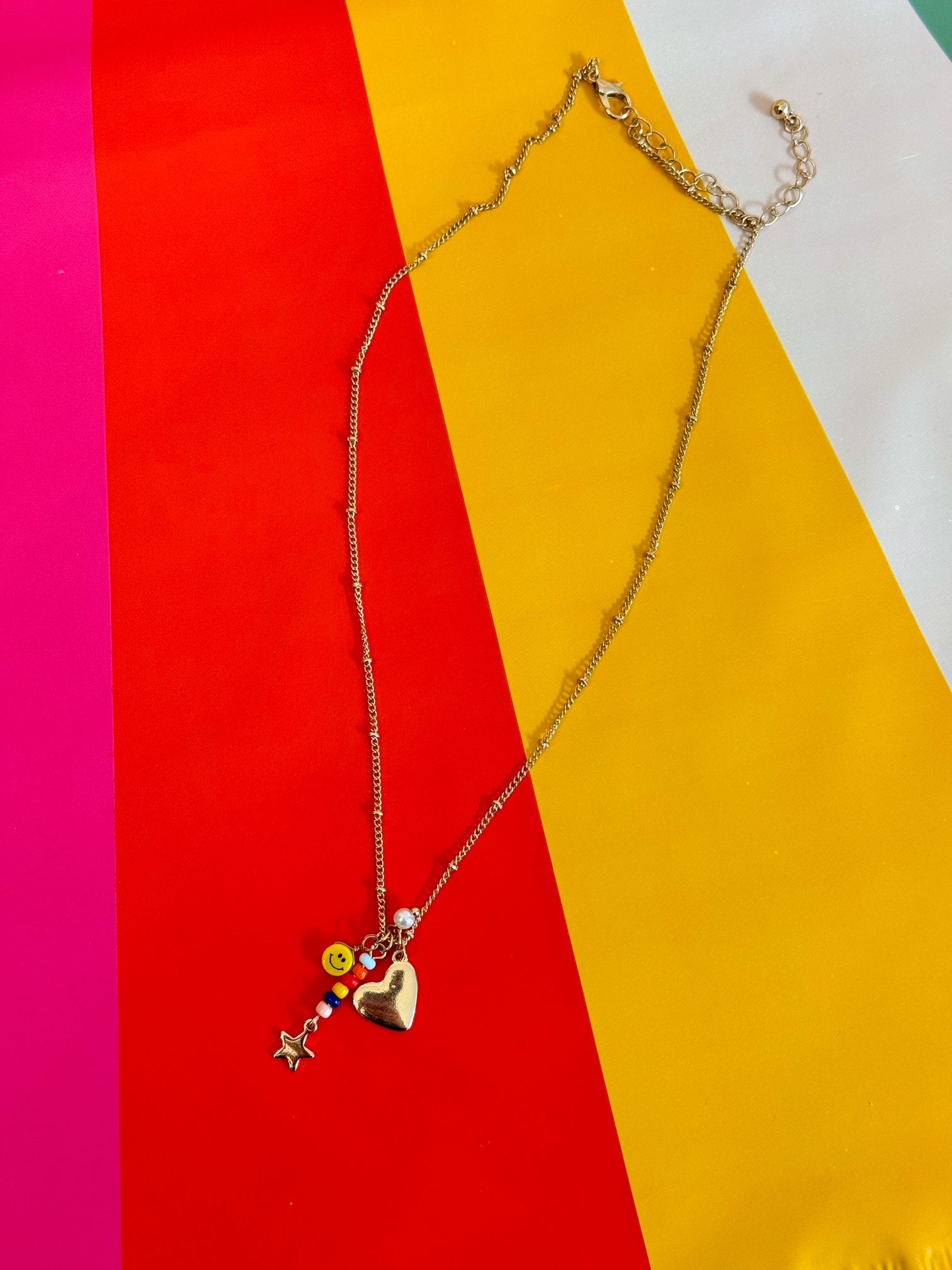 Cluster Of Fun Necklace