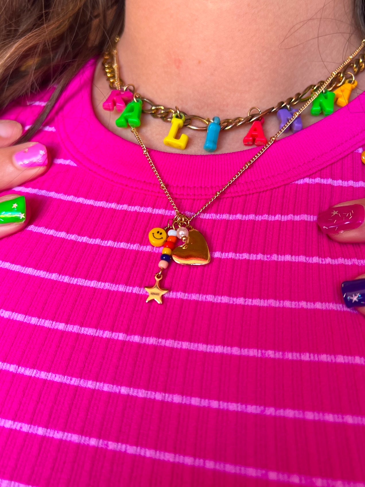 Cluster Of Fun Necklace