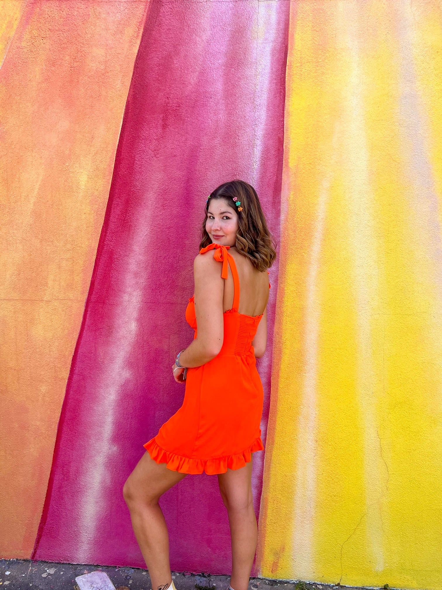 Burning Up Mini Dress (M)