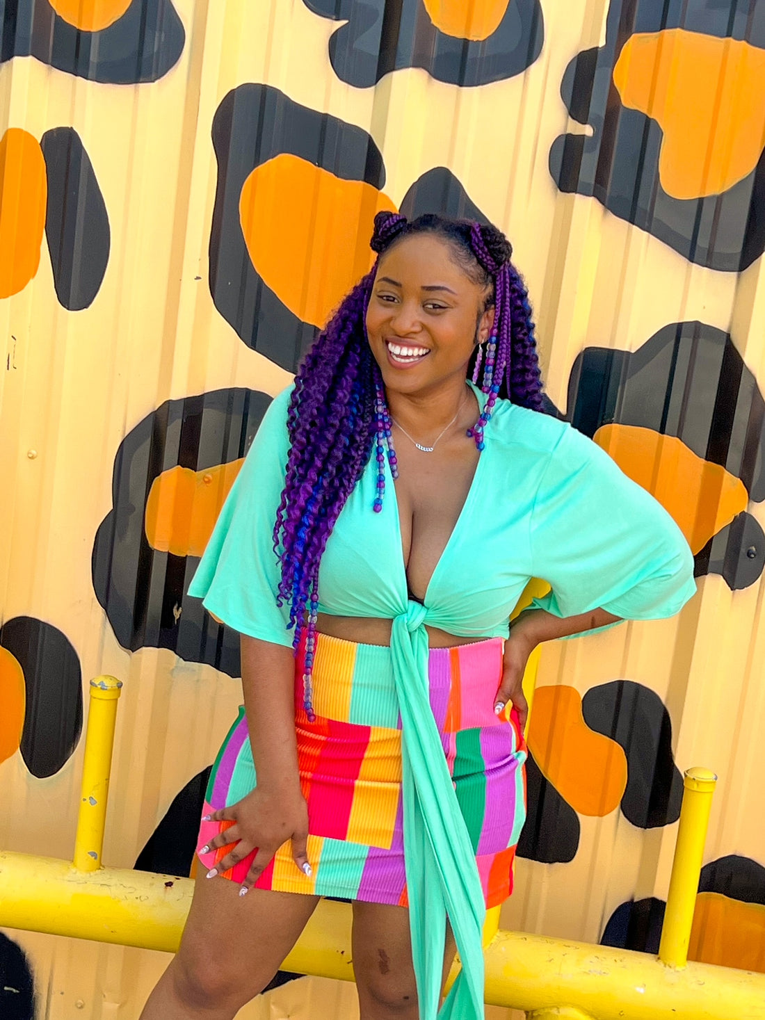 Ice Cream Wrap Top (S-3XL)