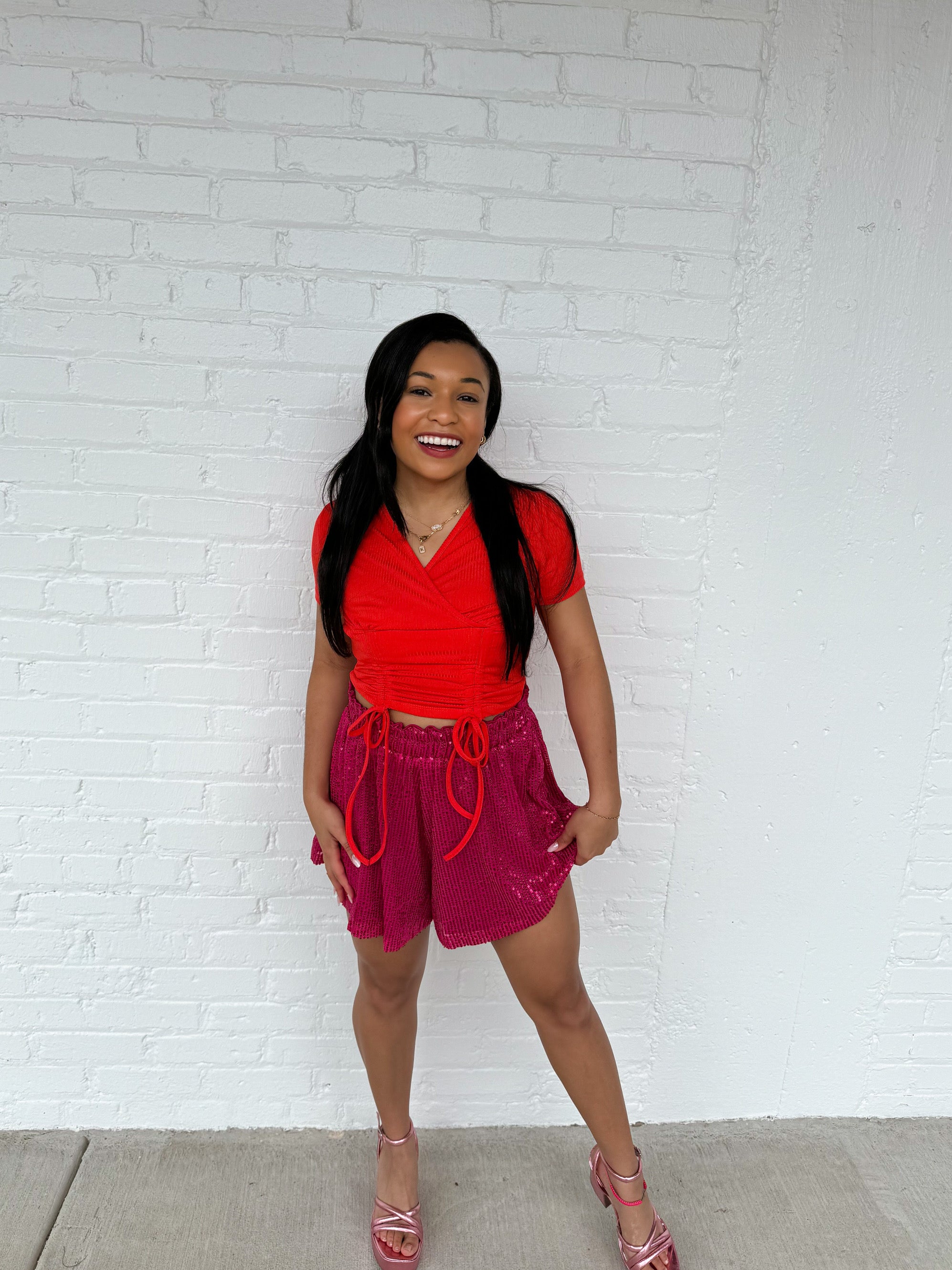 See You at Sunset Orange Top (S-3XL)