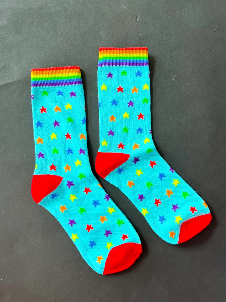 Blue Star Socks