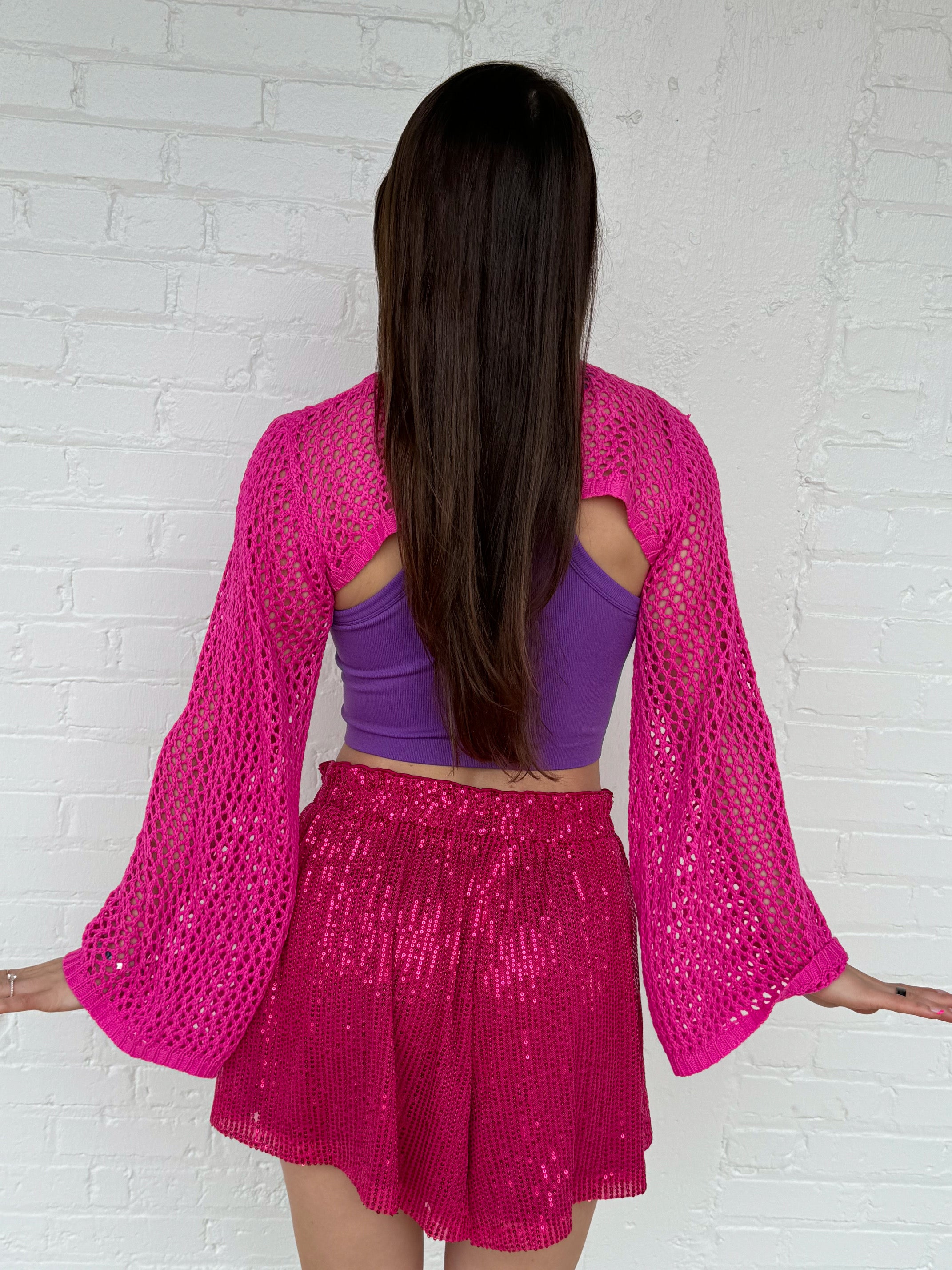 Wonderland Bolero in Pink (S-L)