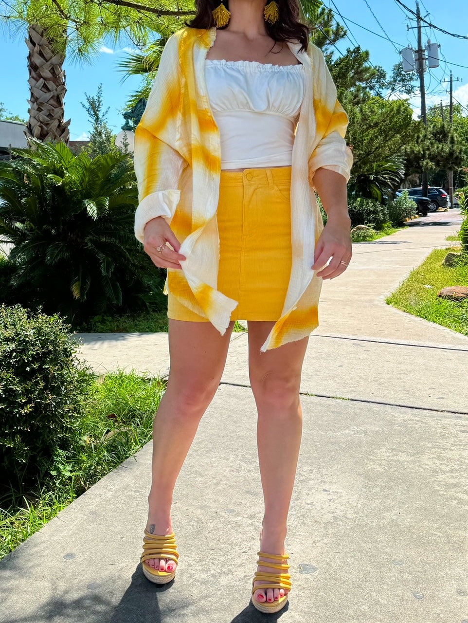 Lemon Juice Buttondown (S-L)