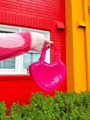 Heartbreaker Purse in Pink