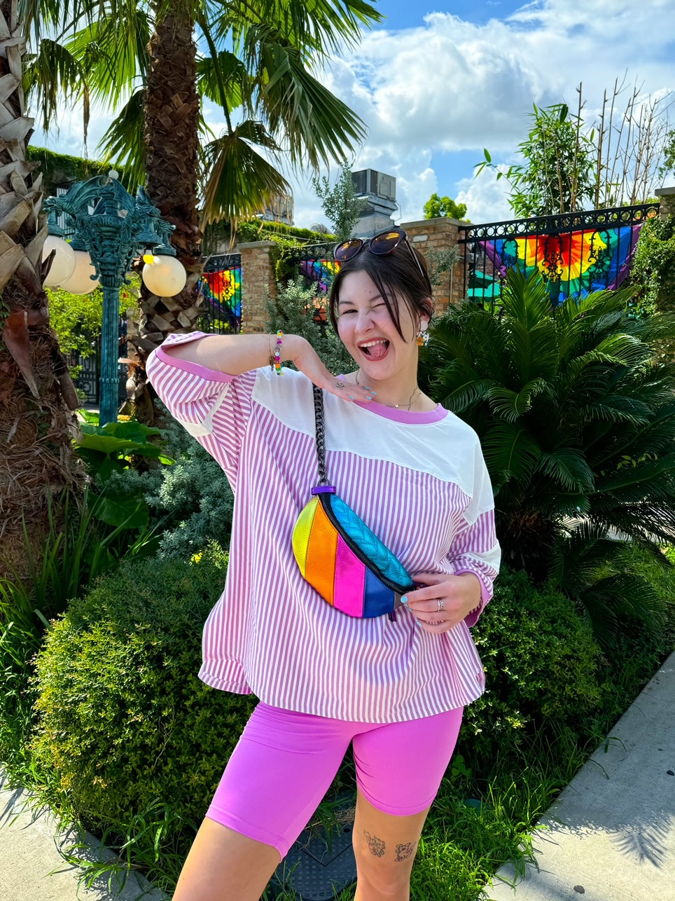 Out of the Park oversized tee (S-3x)