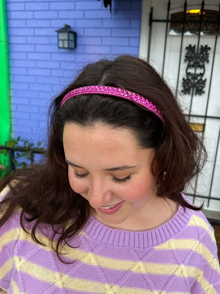 Pink Dazzle Headband