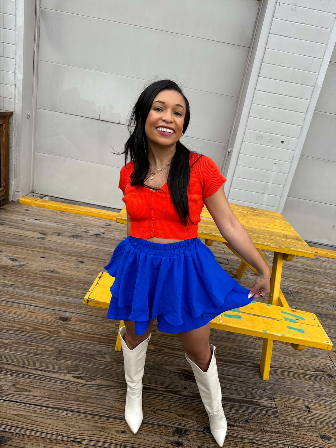 Blue Bonnet Skort (S-3XL)