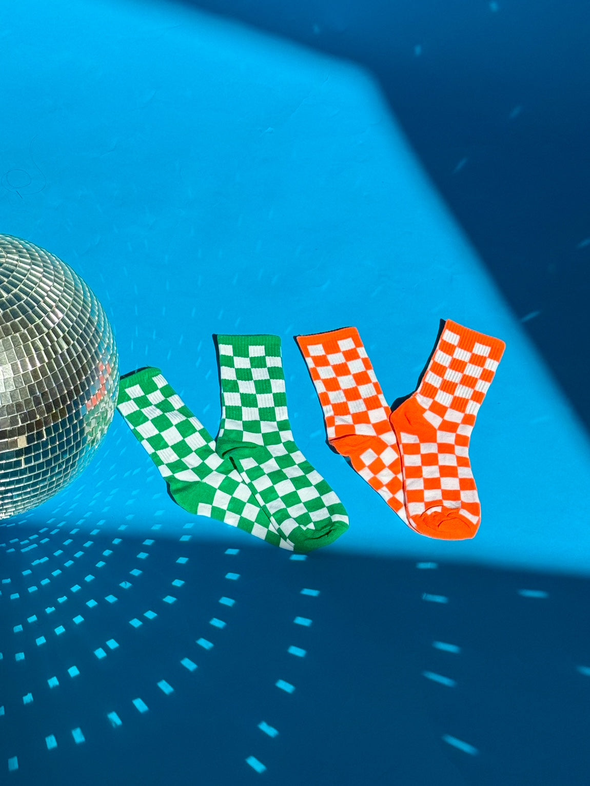 Game Day Checker Socks