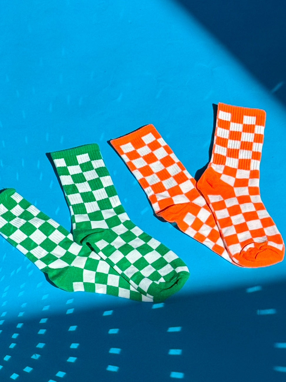 Game Day Checker Socks