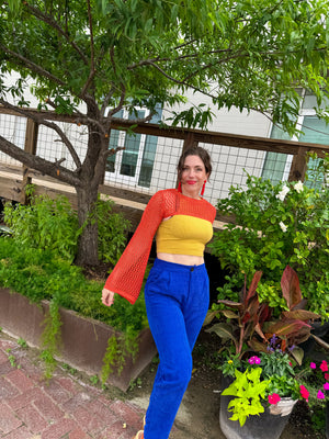 Wonderland Bolero in Orange (S-L)