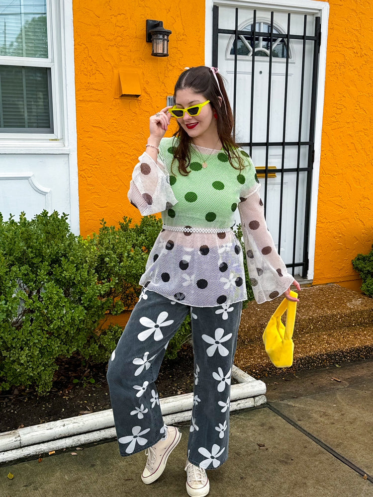 Polka Dot Layering Top (S-3XL)