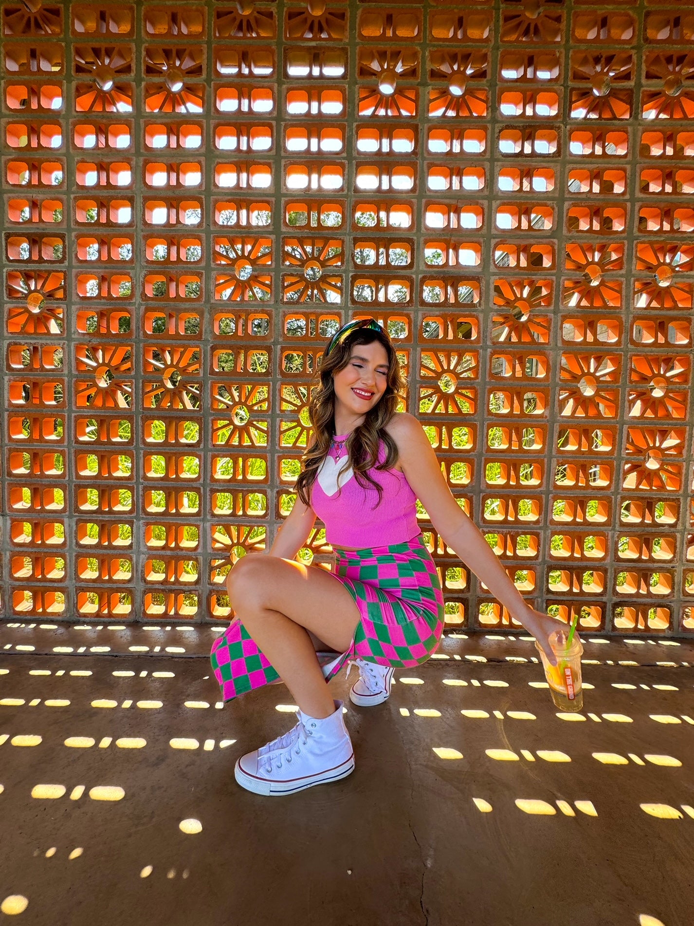 Check It Midi Skirt (S-3XL)