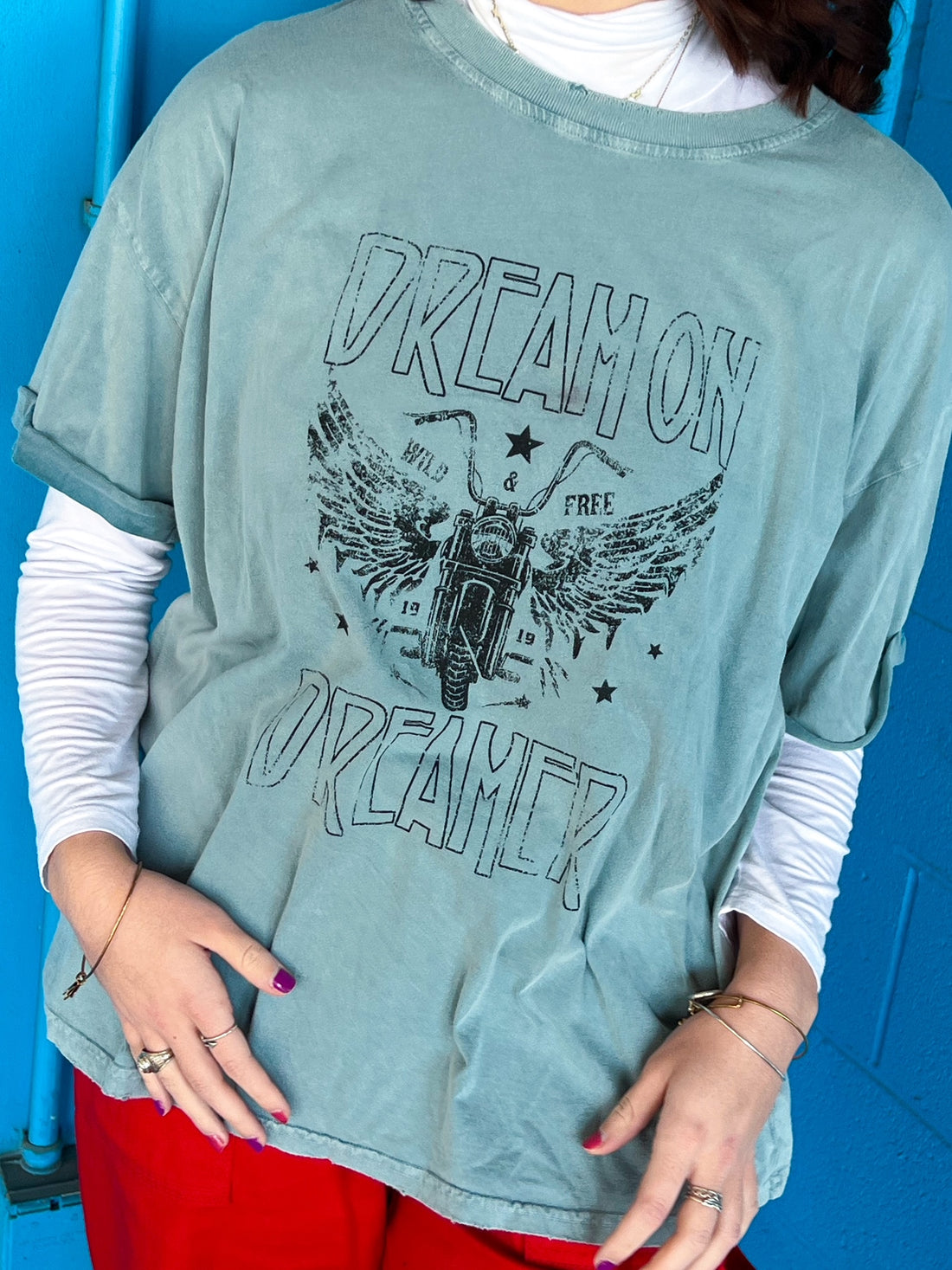 Live Free Oversized Tee (M-L)