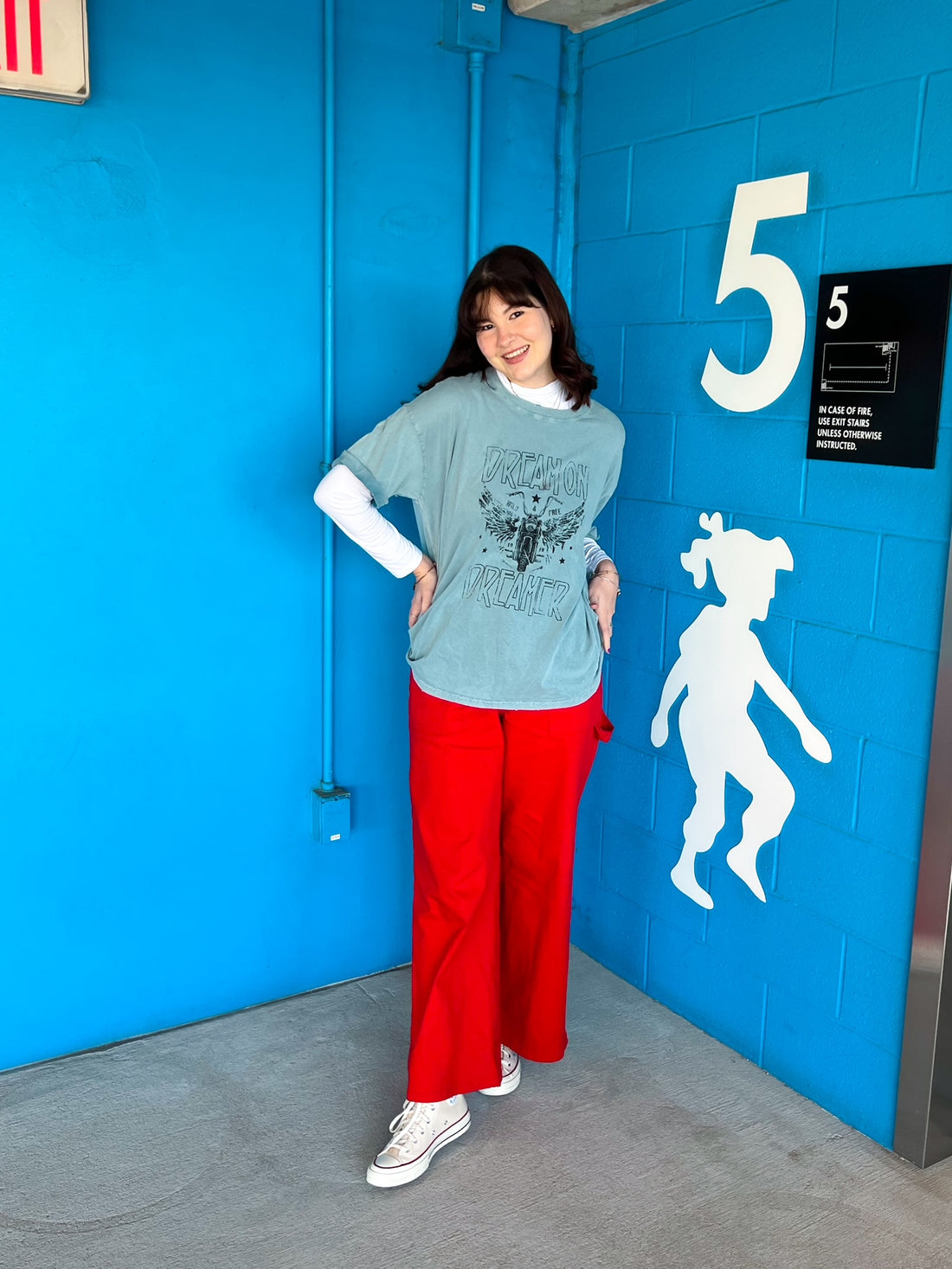 Live Free Oversized Tee (M-L)