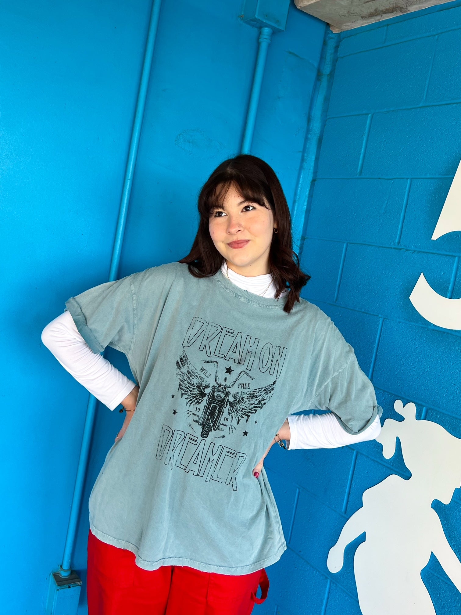 Live Free Oversized Tee (M-L)