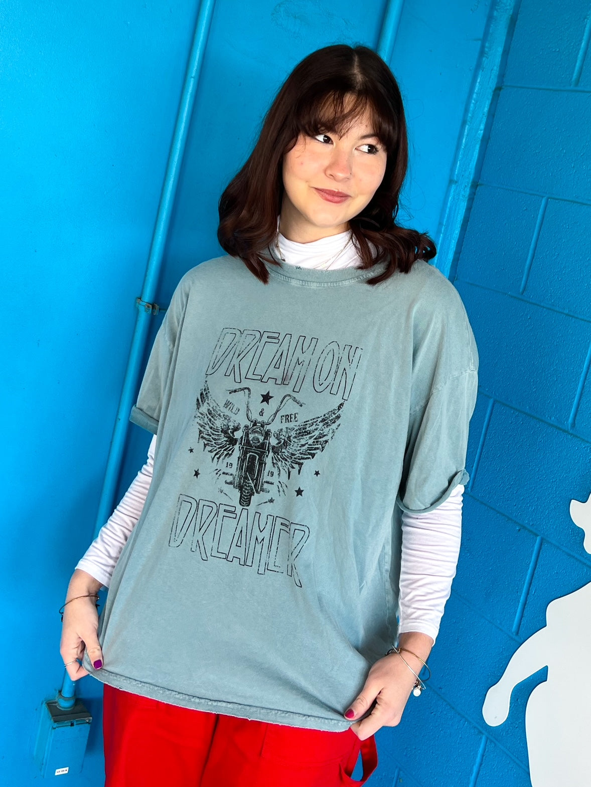 Live Free Oversized Tee (M-L)