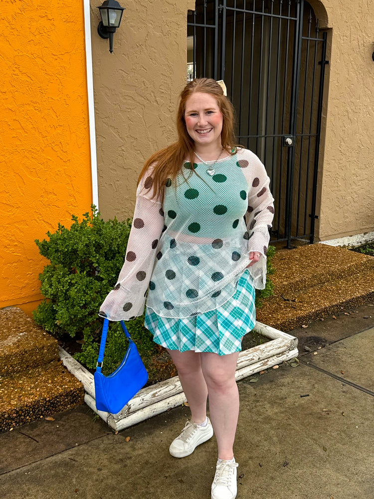 Polka Dot Layering Top (S-3XL)