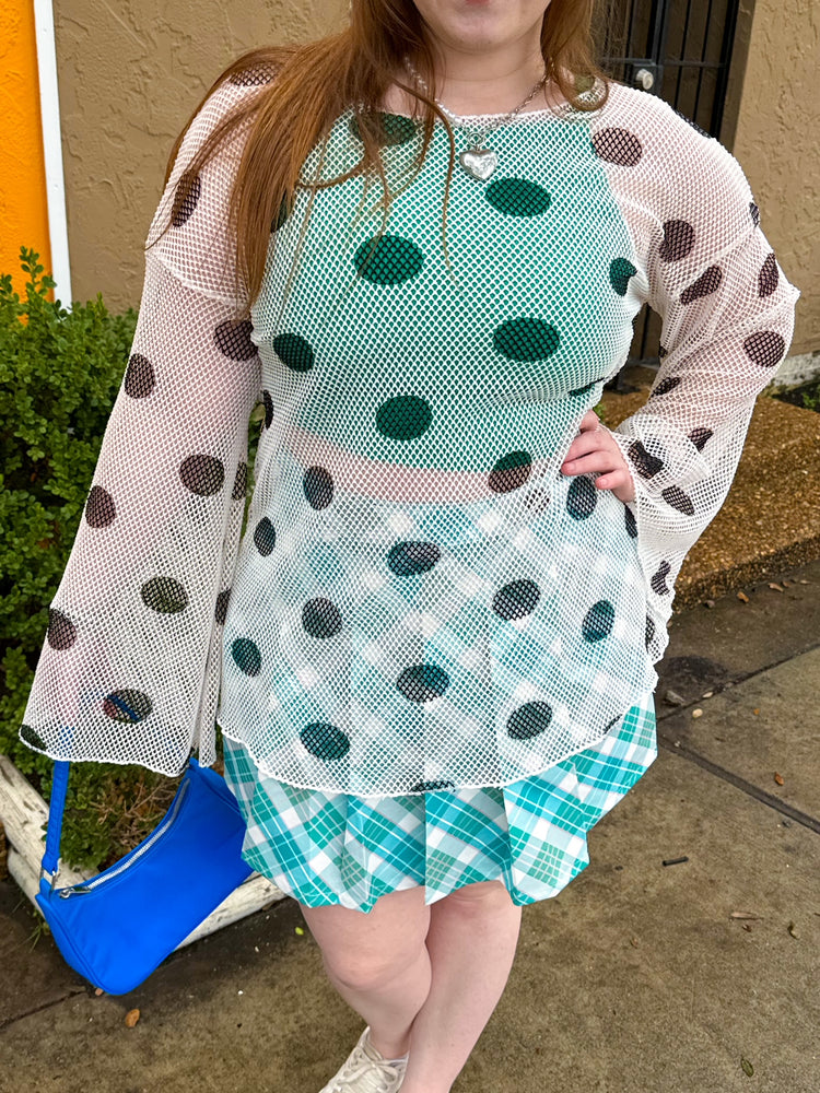 Polka Dot Layering Top (S-3XL)