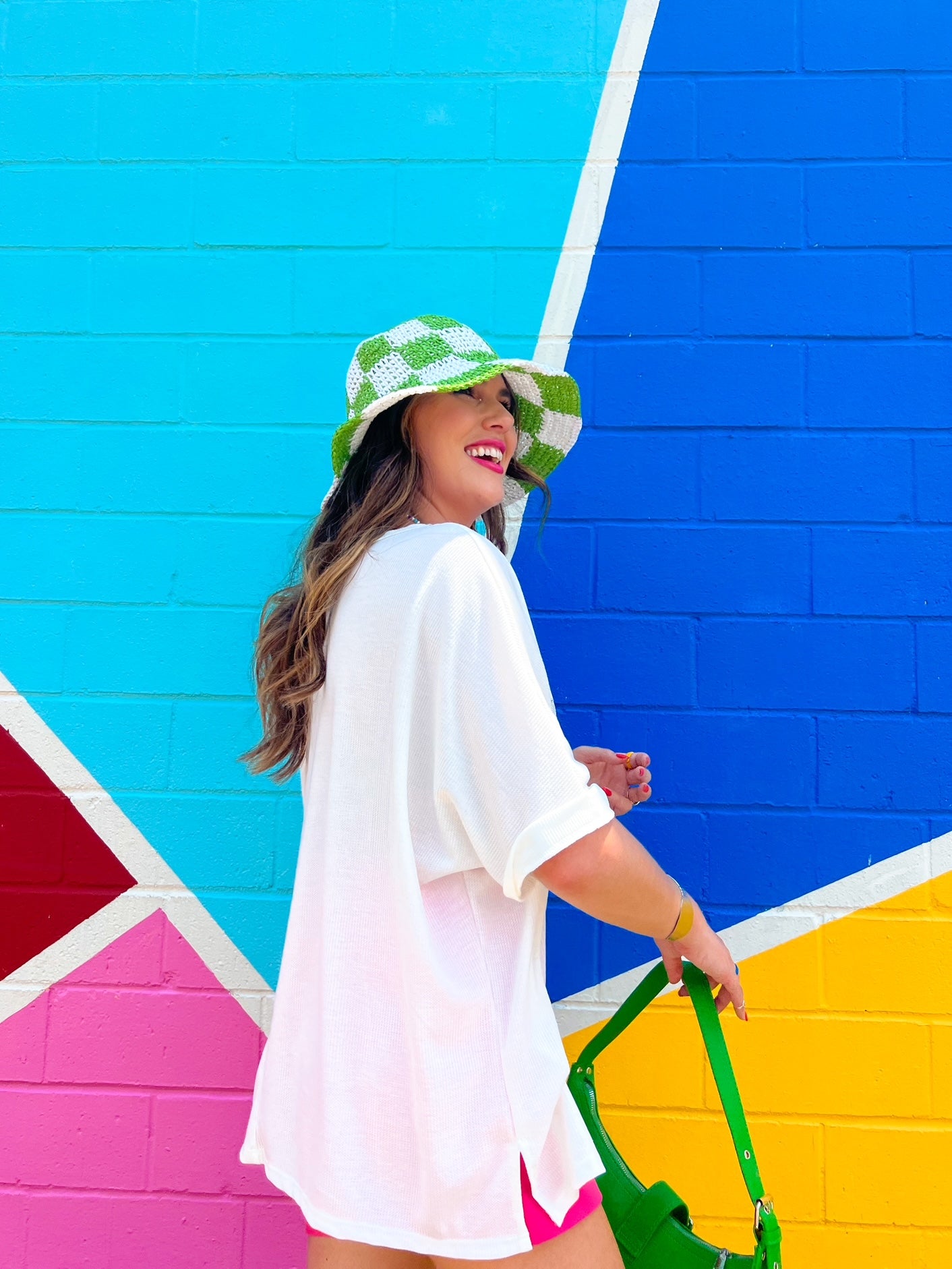 Smiley Oversized Top (1XL-2XL)