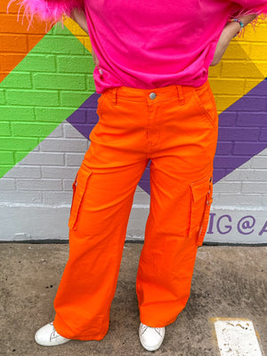 Limbo Cargo Pants in Orange(S-3XL)