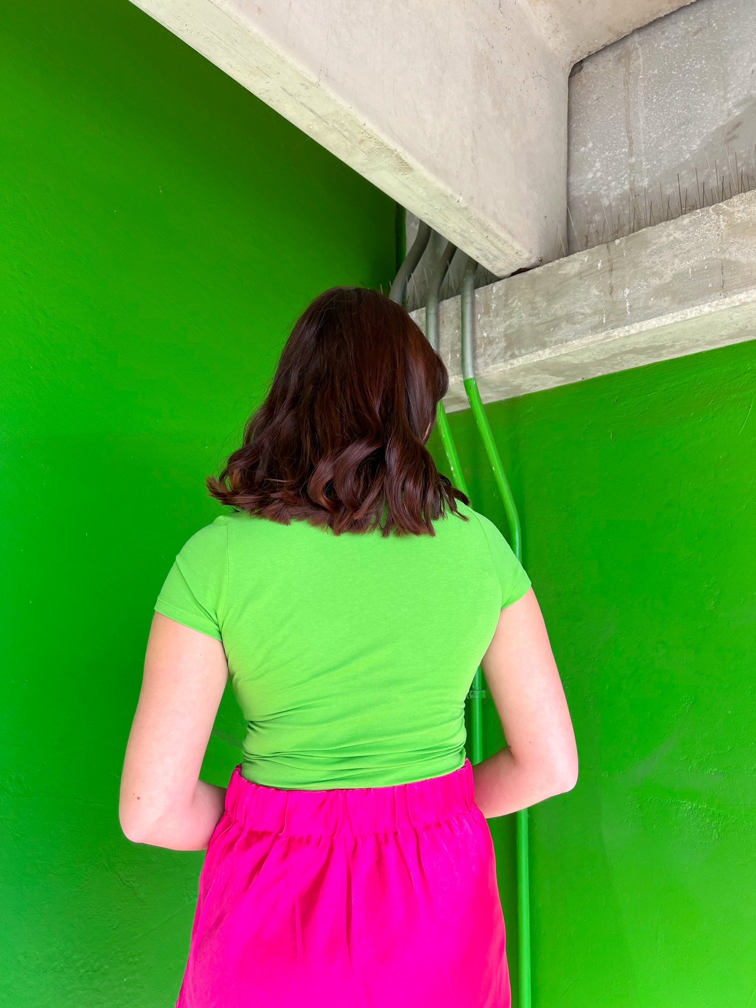 Green Thumb Wrap Bodysuit (medium)