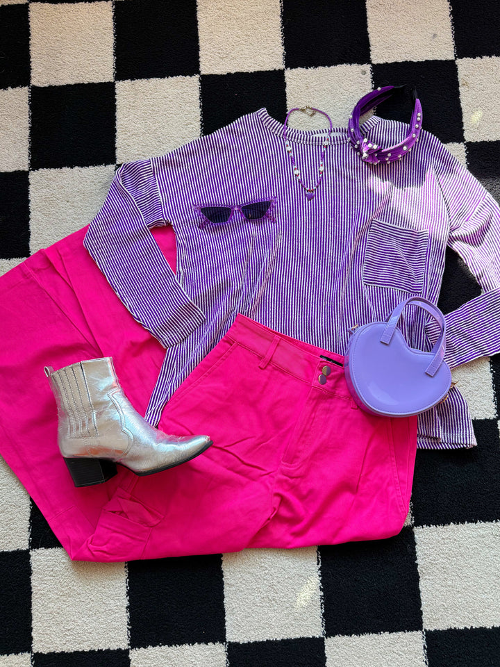 Pink & Purple Forever Outfit Bundle (S-3X)