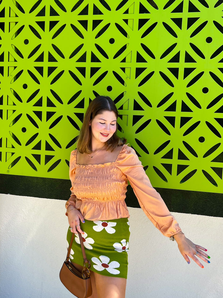 Pumpkin Glaze Top (S-L)