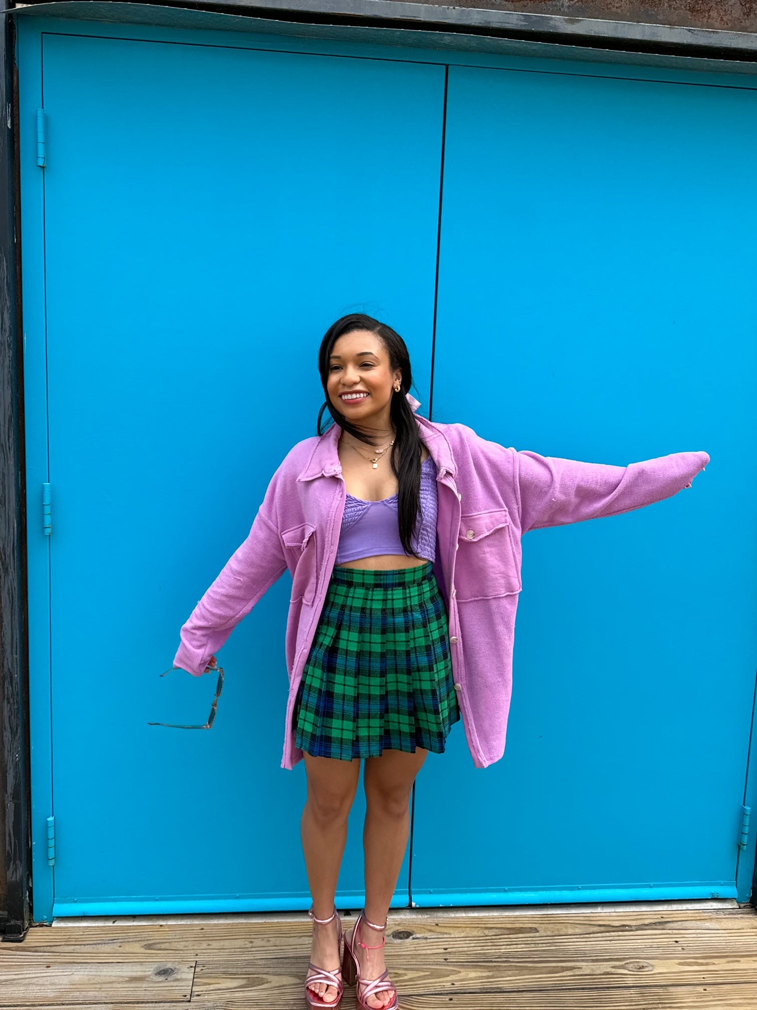 Power Trip Lavender Bralette (L-3XL)