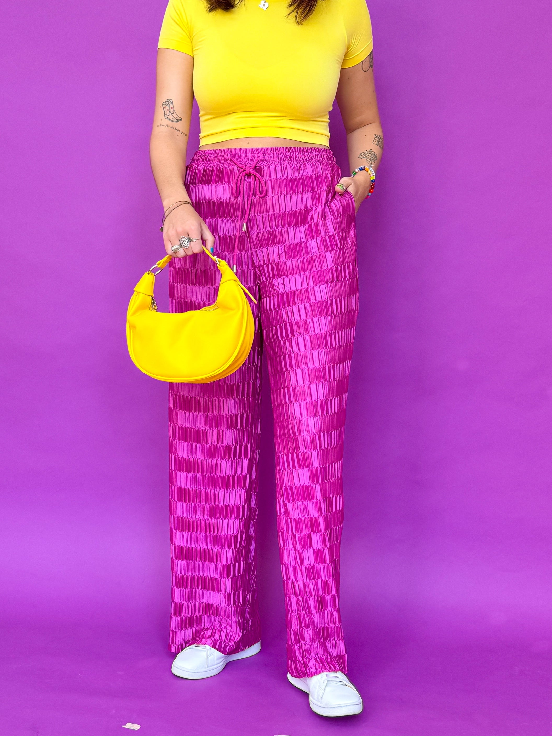 Magenta On My Mind Pants (S-3XL)