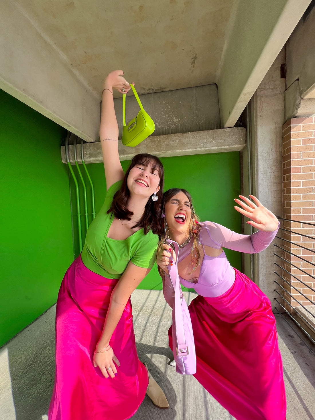 Green Thumb Wrap Bodysuit (medium)