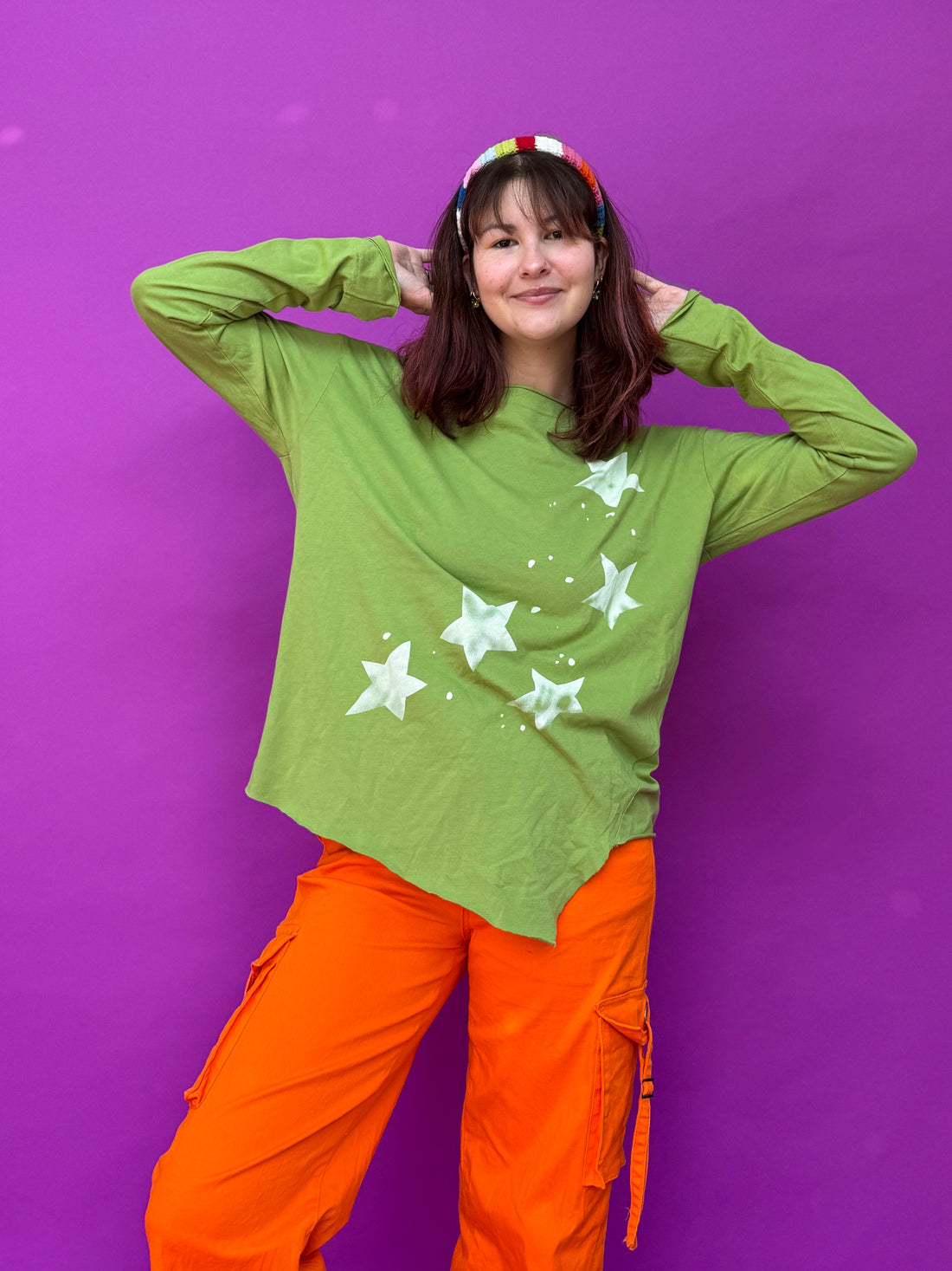 On the Edge Green Long Sleeve (S-3XL)