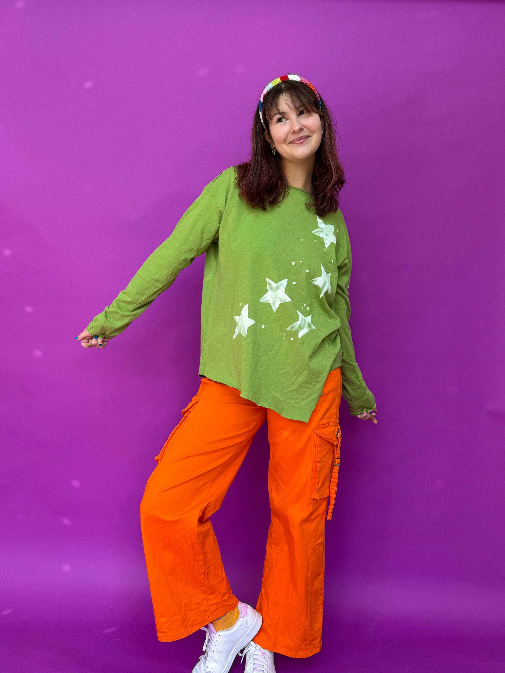 On the Edge Green Long Sleeve (S-3XL)