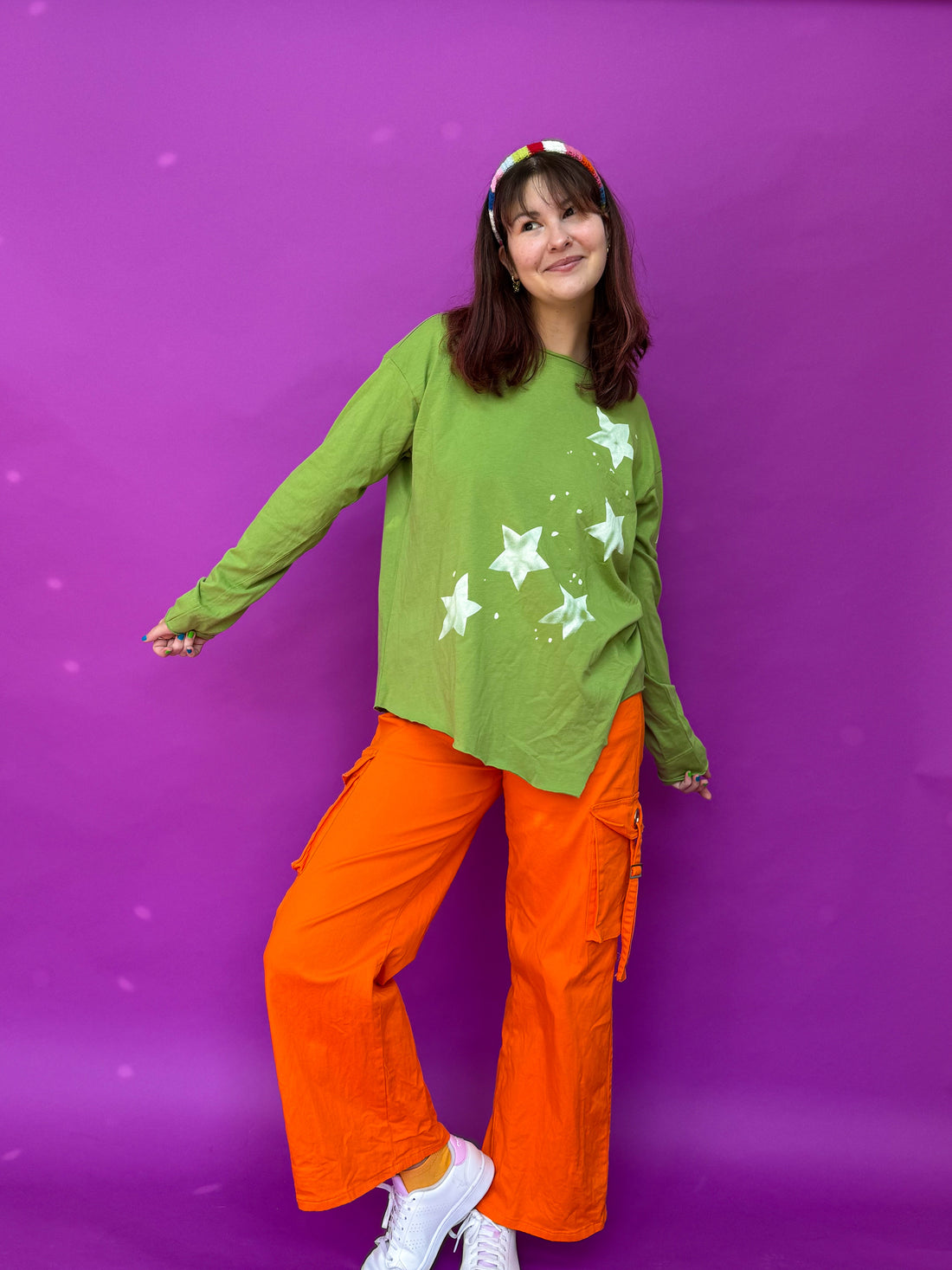 On the Edge Green Long Sleeve (S-3XL)