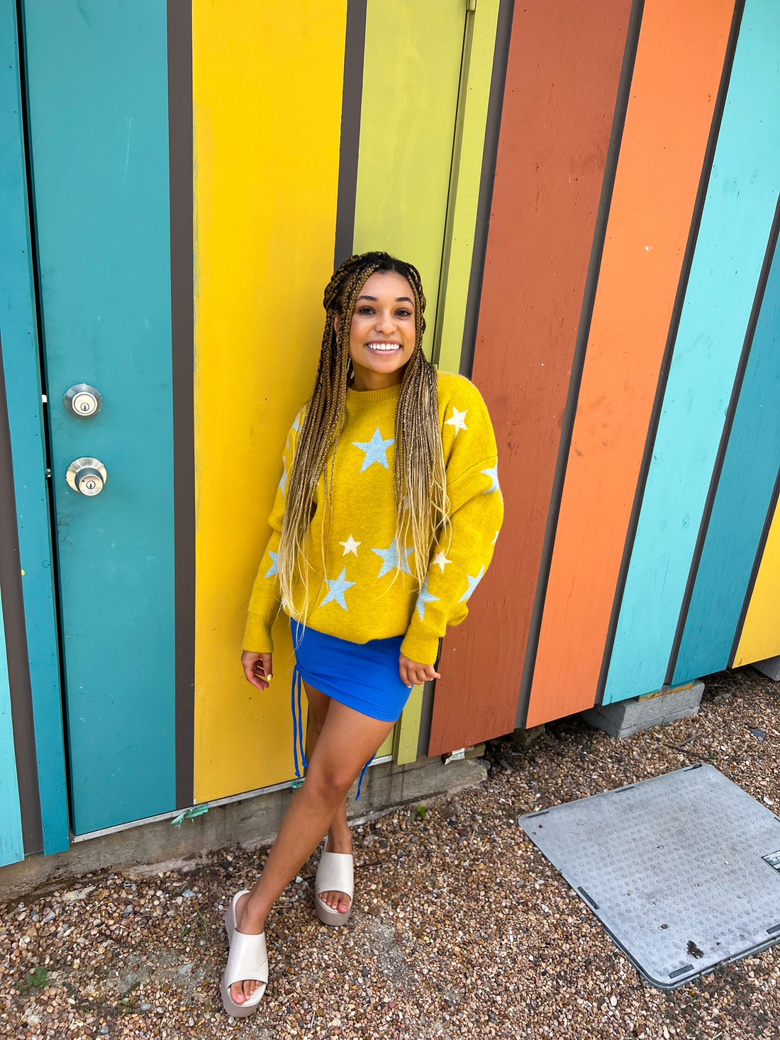 Over the Moon Sweater (medium)