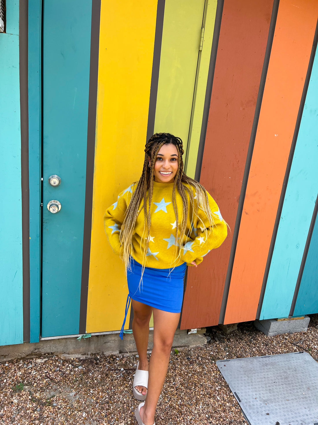 Over the Moon Sweater (medium)