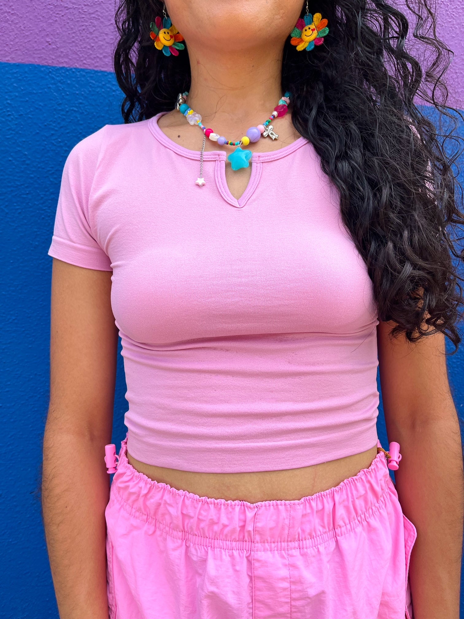 Infinity Tee in Light Pink (S-3XL)