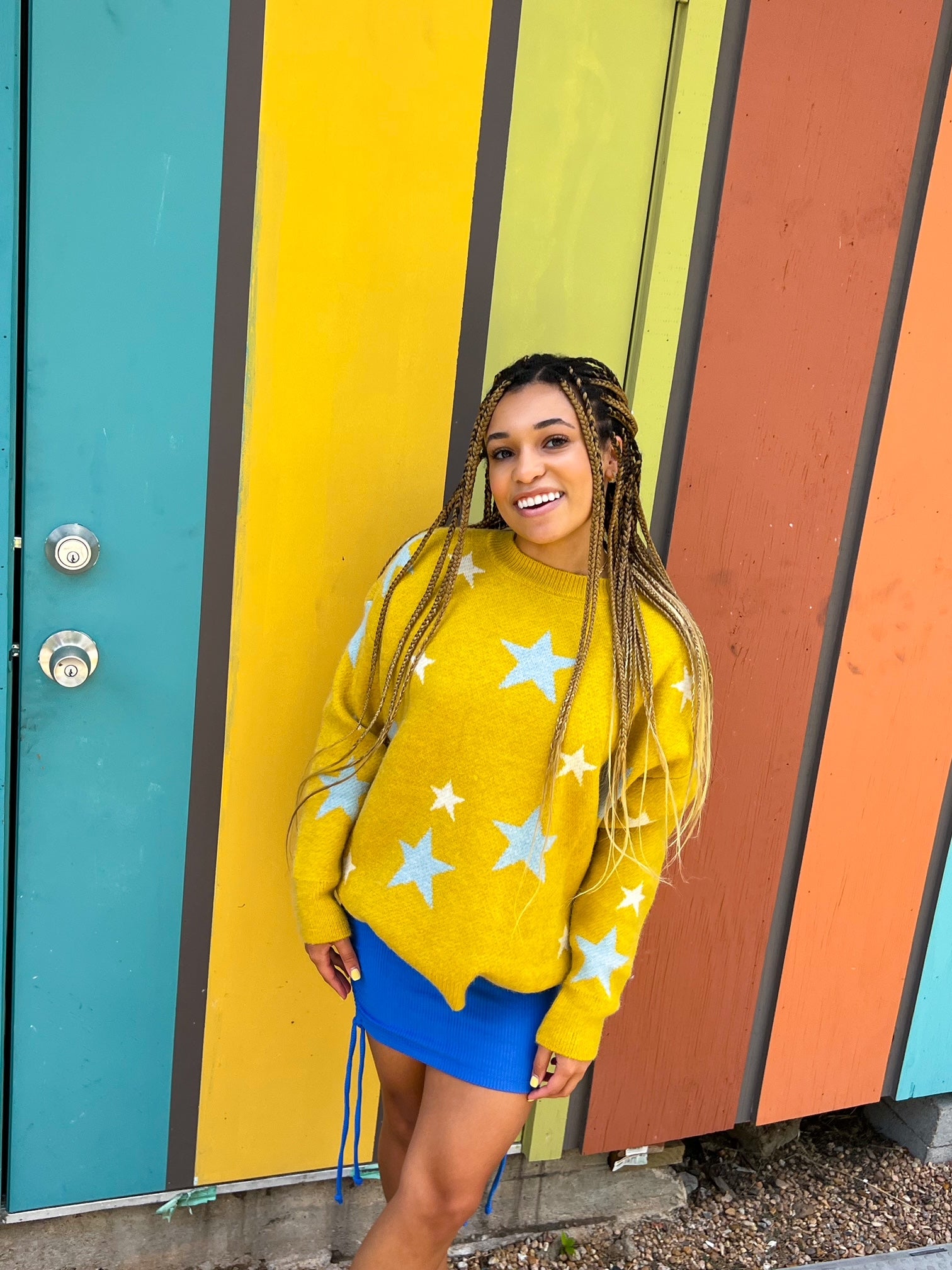 Over the Moon Sweater (medium)