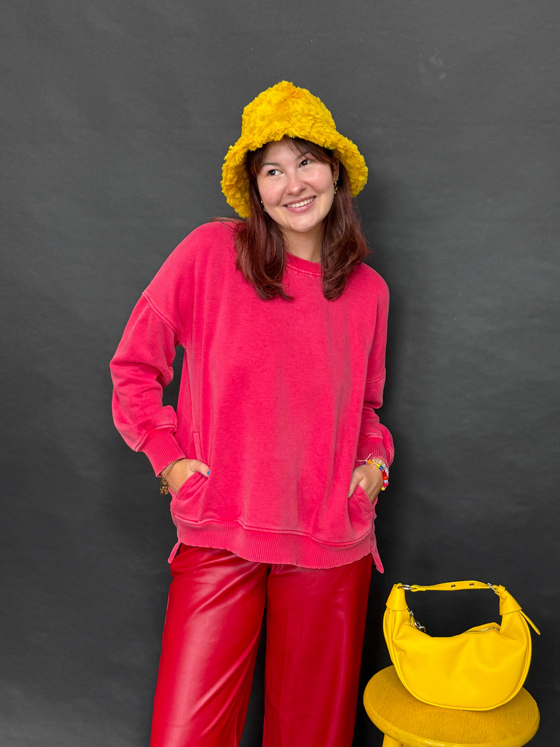 Red Cozy Crewneck (S-3XL)