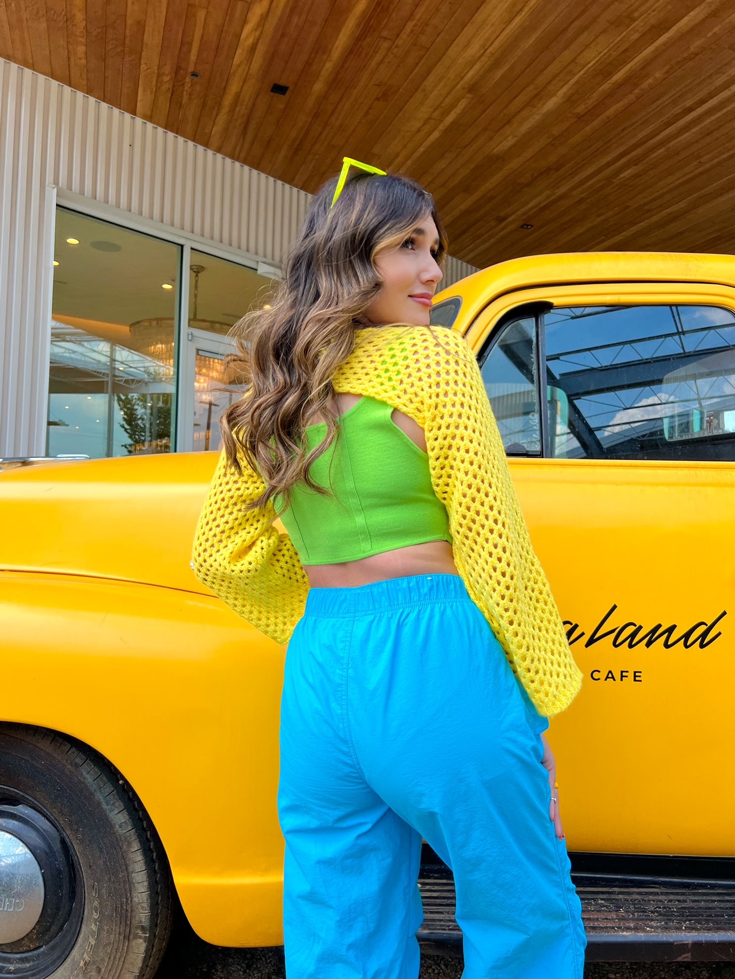 Poppy Lime Tank (S-L)