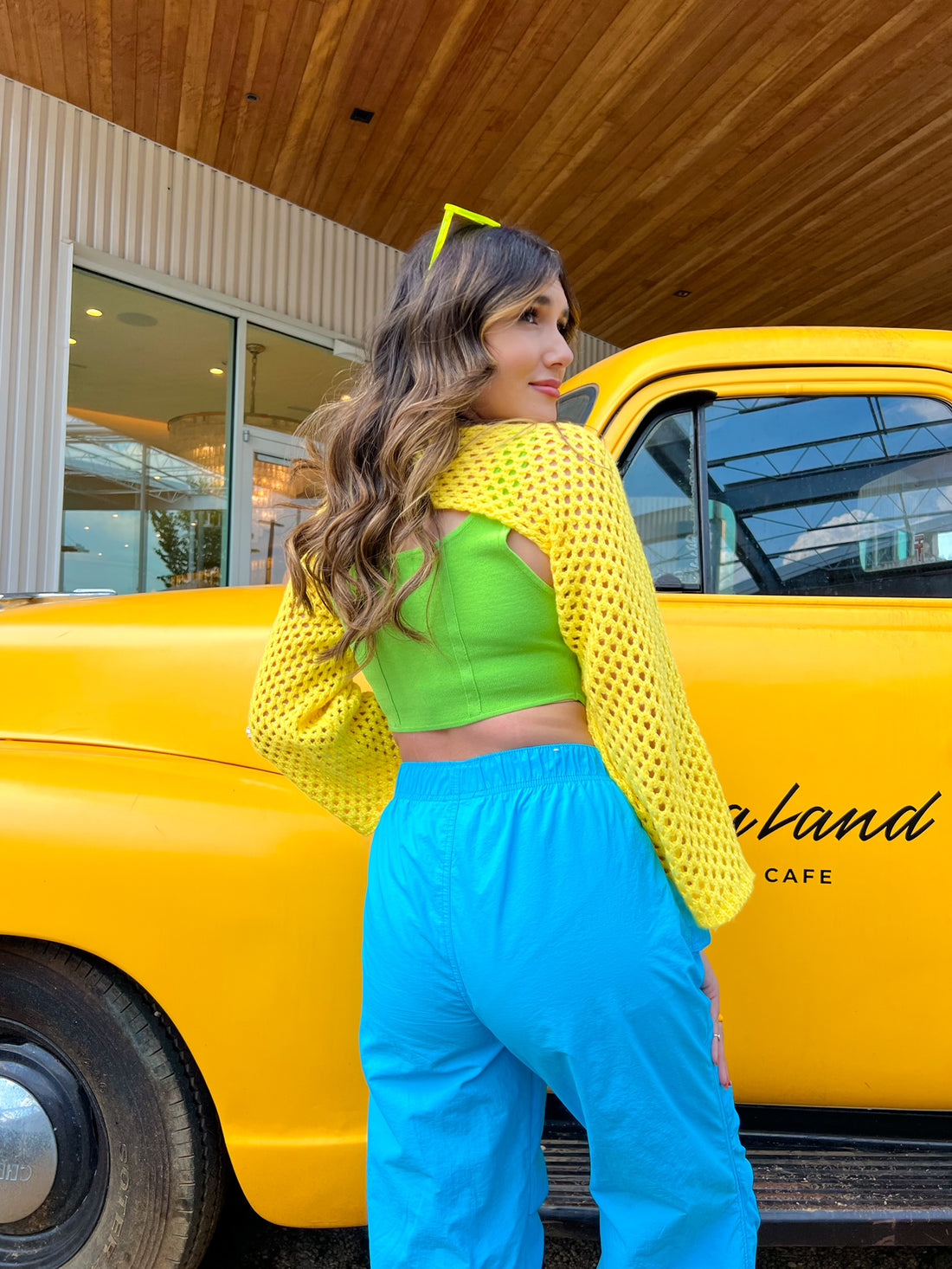 Poppy Lime Tank (S-L)