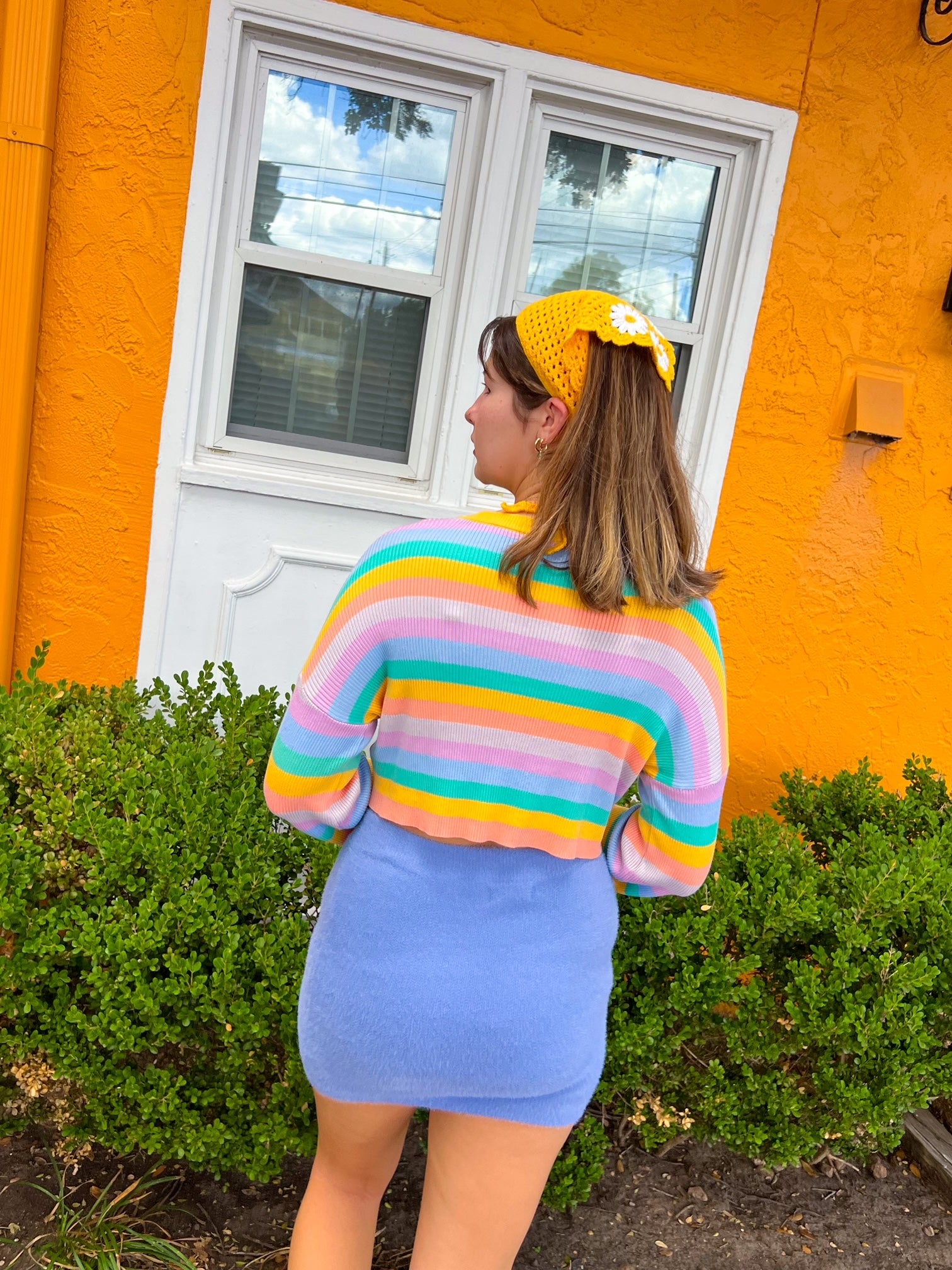 Blue on Bye Skirt (M-L)