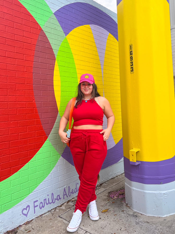 Bright Red Sweatpants (XL-1X)