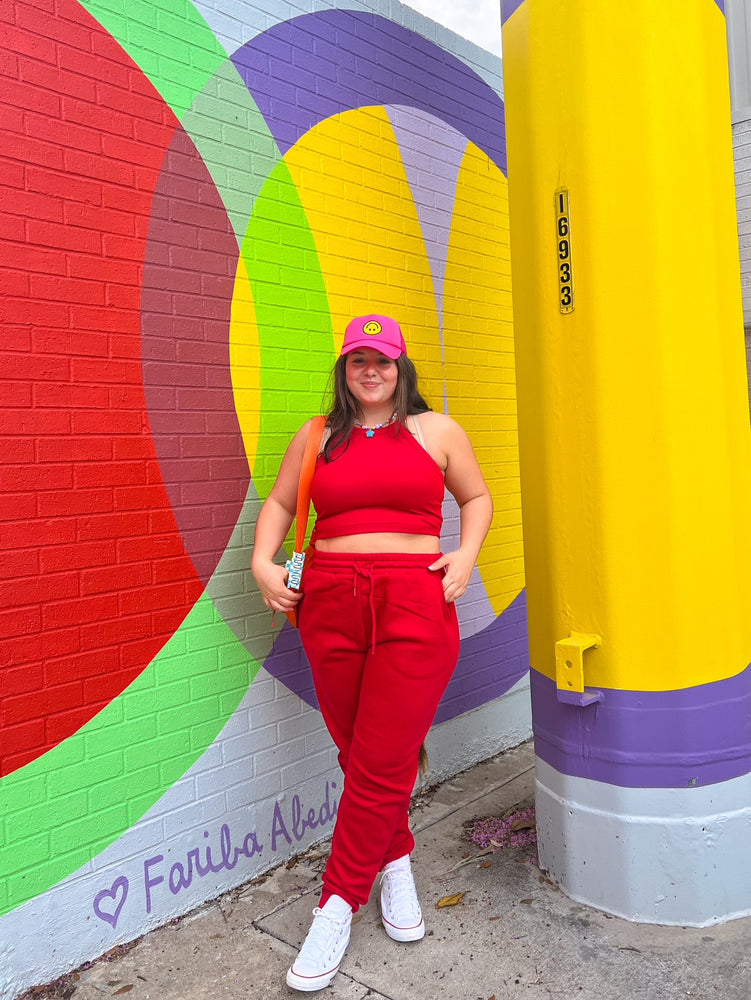 Bright Red Sweatpants (S-3XL)