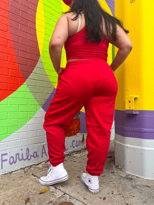 Bright Red Sweatpants (S-3XL)