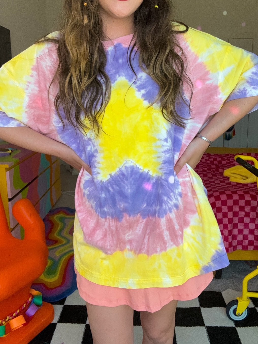 Pastel Dream Star Oversized Tee (S-L)