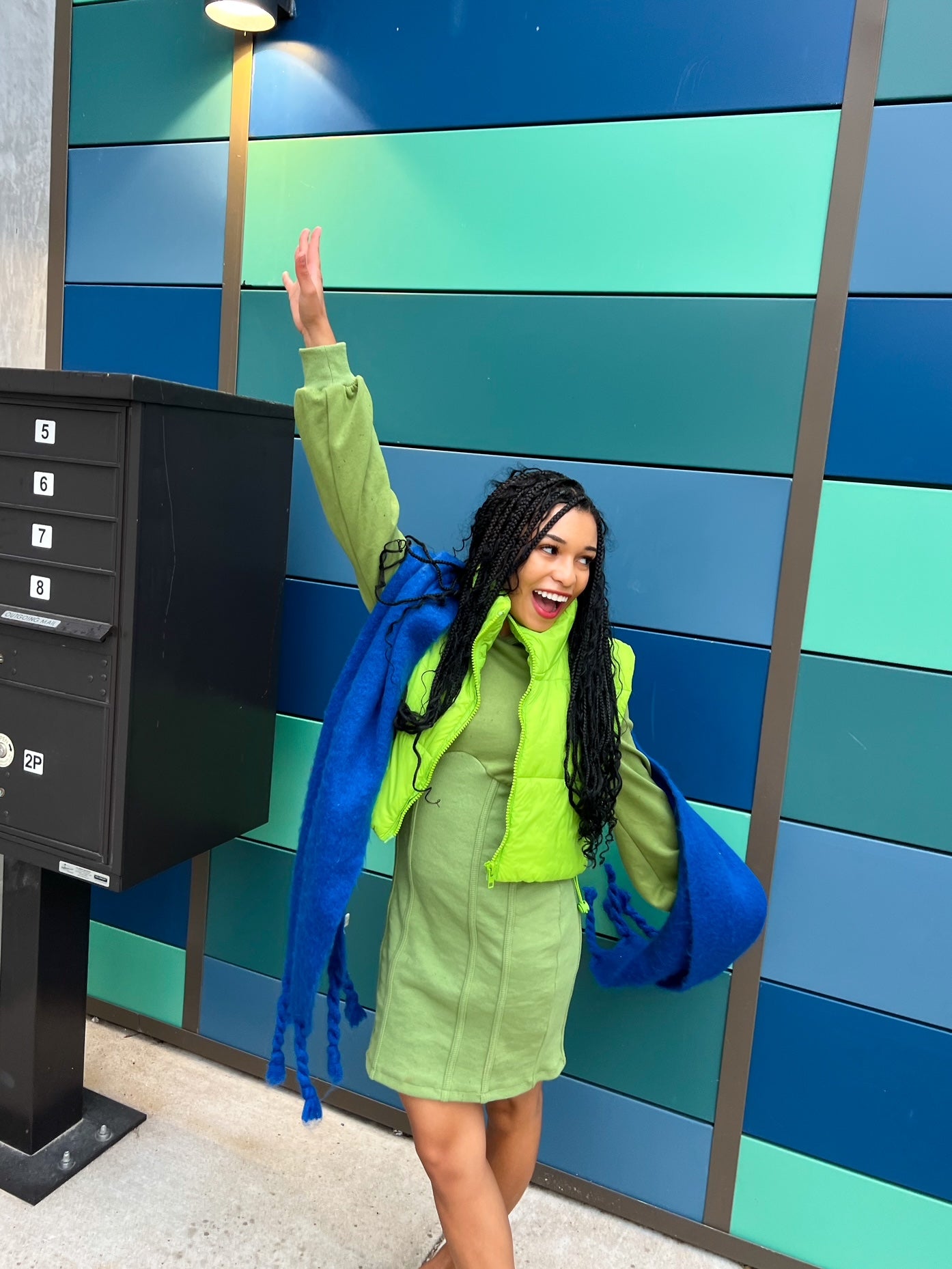 Girl on the Go Sweatshirt Dress (S-L)