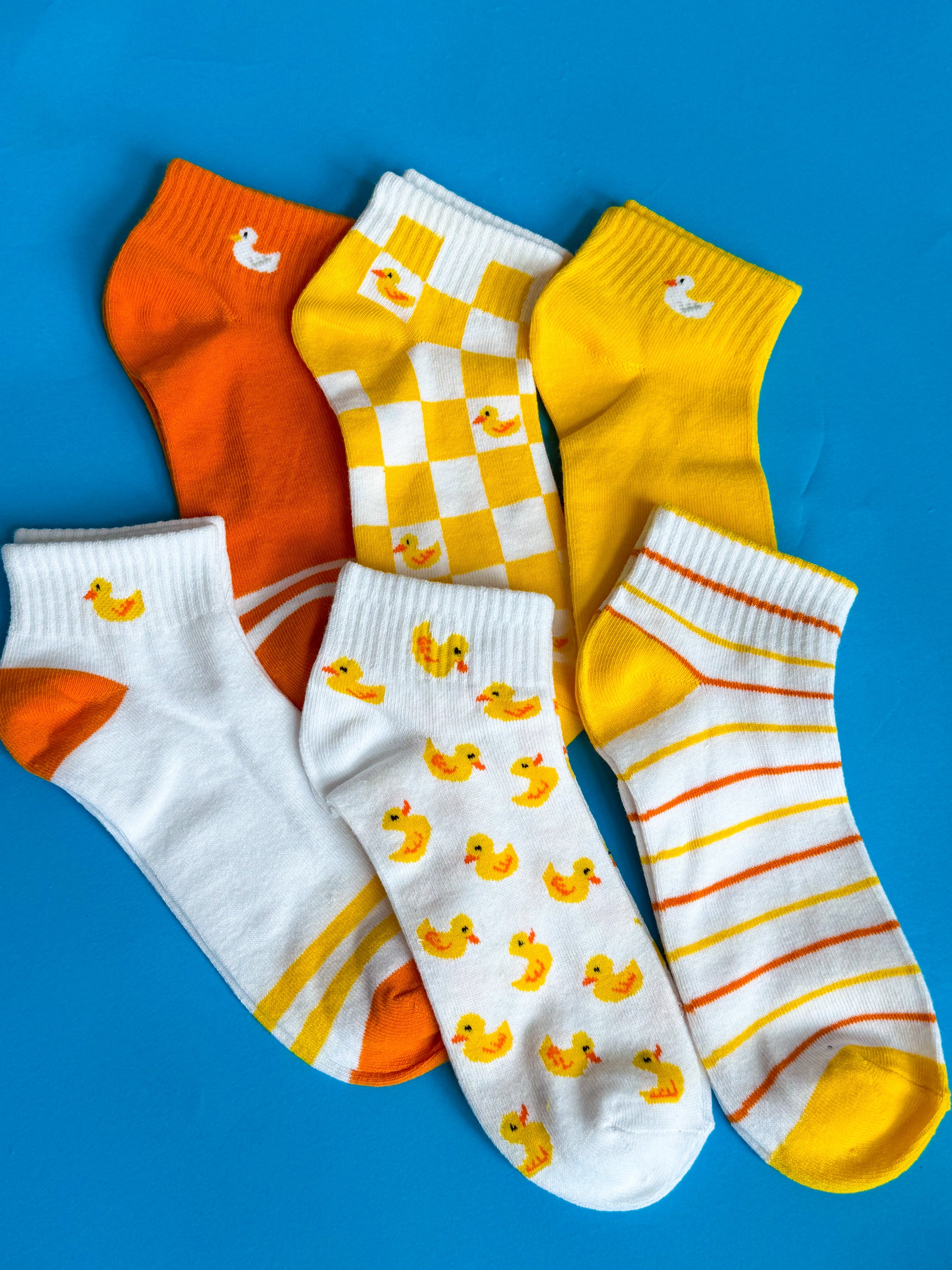 Cute as a Duck 6-Pack socks