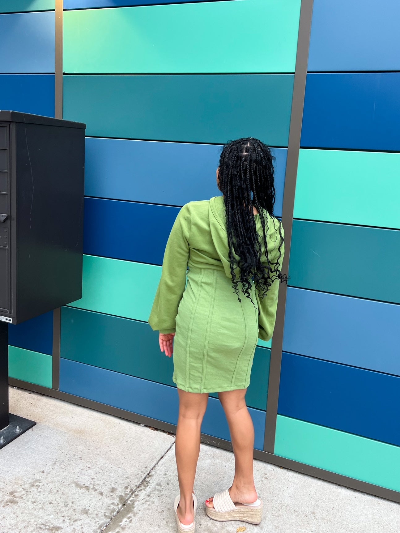 Girl on the Go Sweatshirt Dress (S-L)